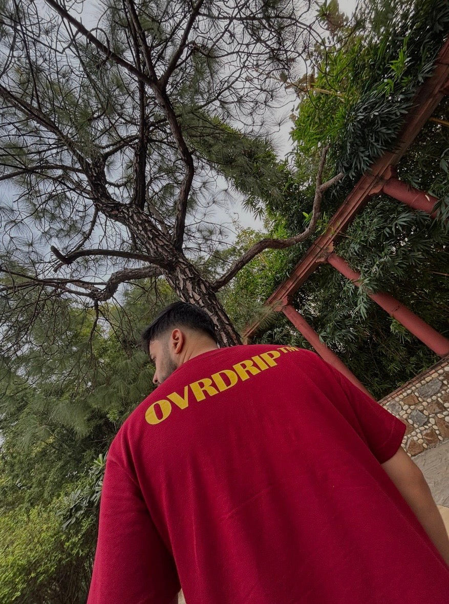 96 in burgundy