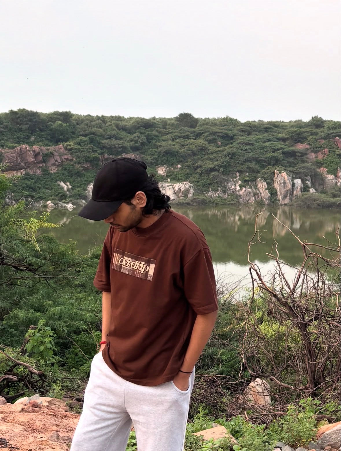 CHECKED BROWN MOCHA