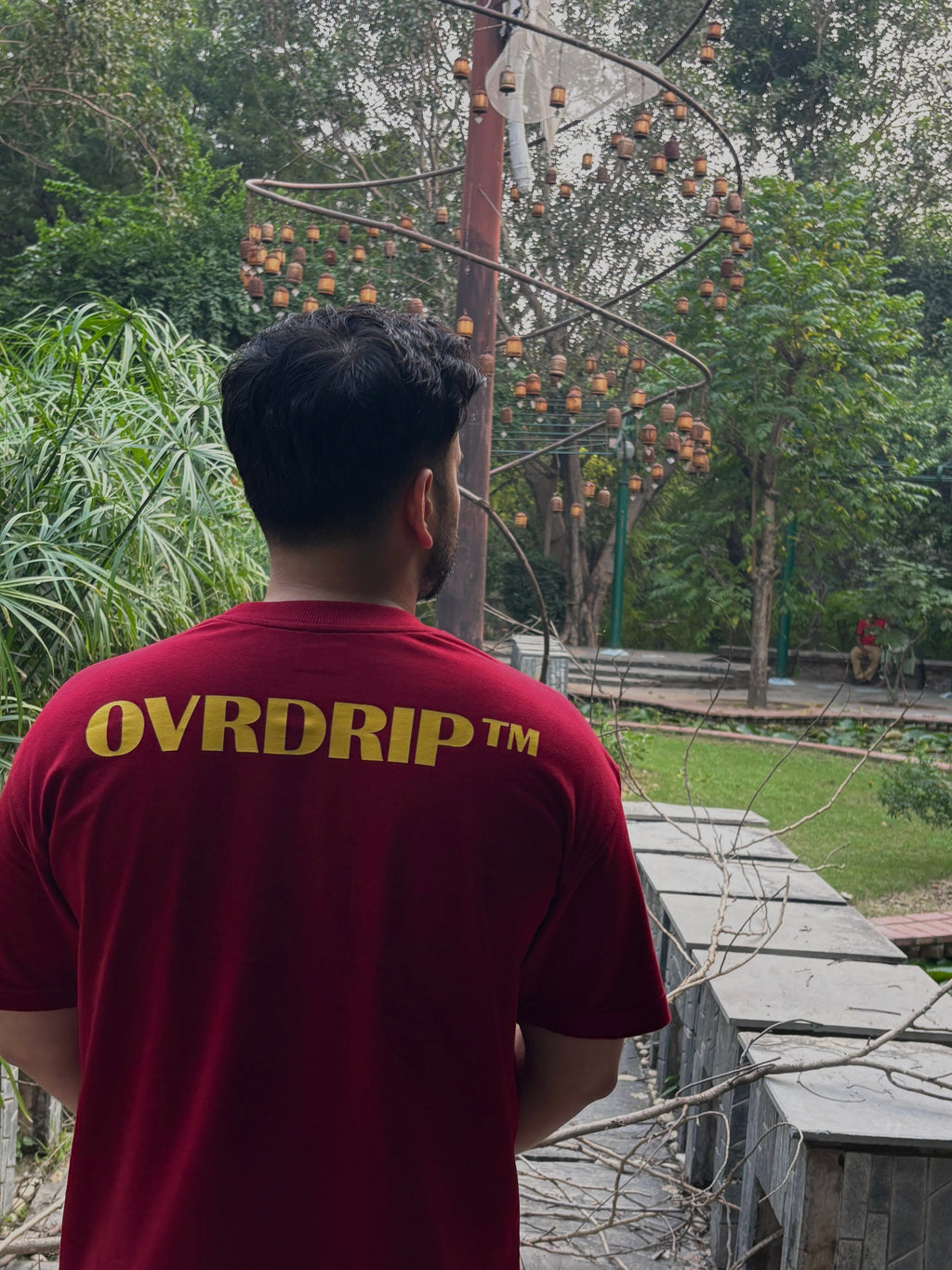 96 in burgundy